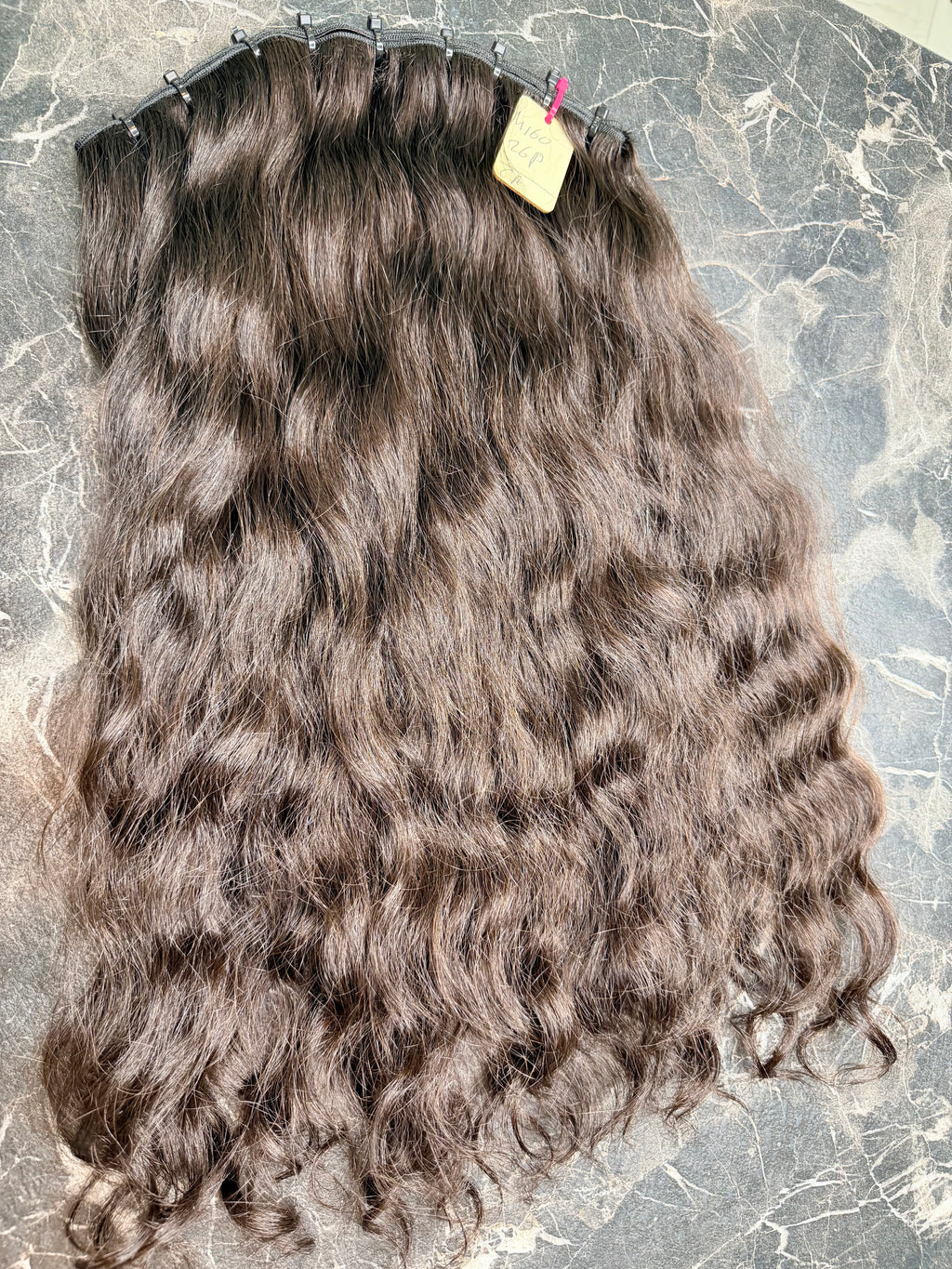 Raw Hair Single Donor Wavy – 26 pouces – 4,60 m