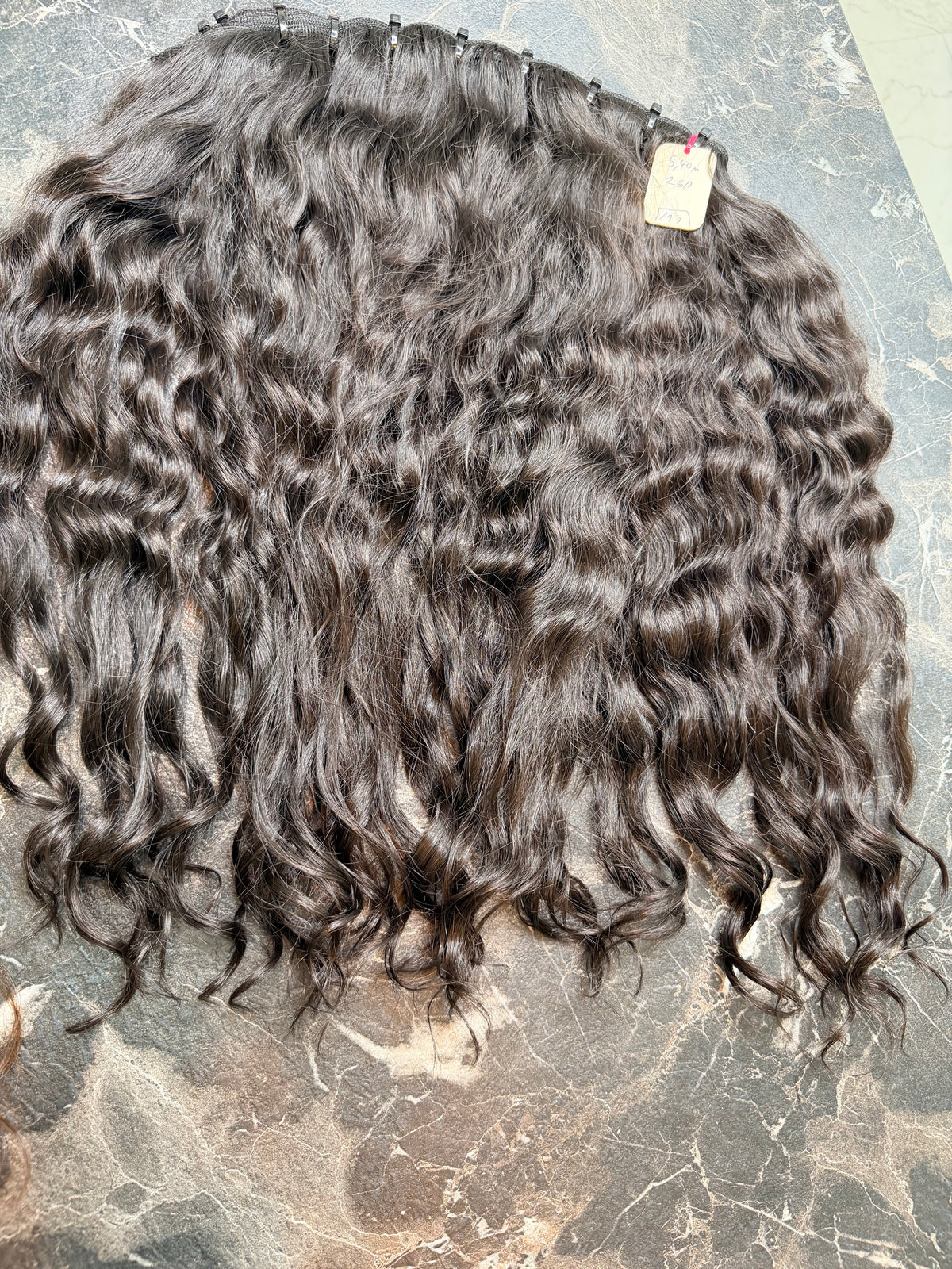 Raw Hair Single donor ondulé – 26 pouces