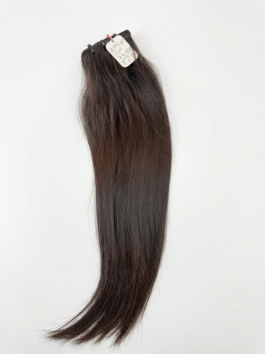 Raw Hair Européen Single Donor – Bundle 22" Naturel | F26