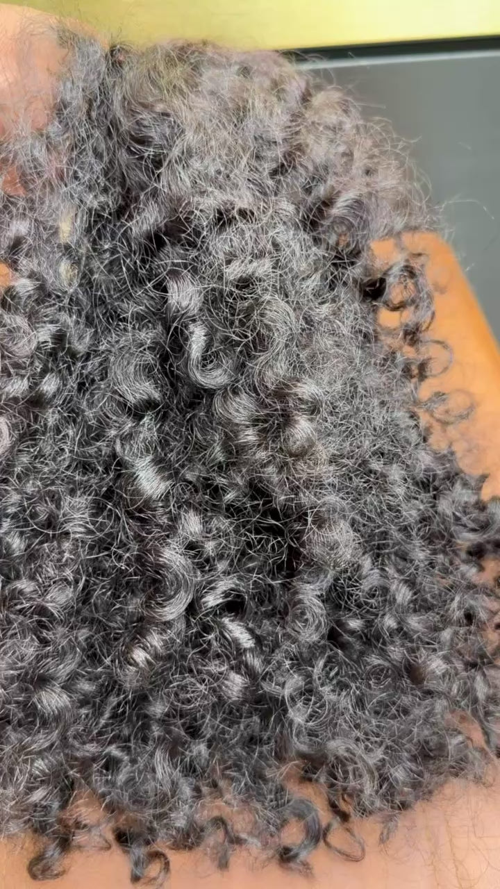 Raw Hair Single Donor — Kinky Frisé 16 pouces