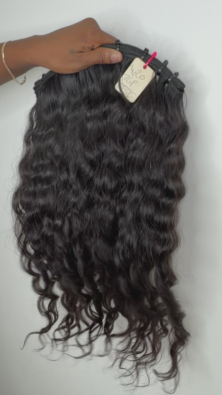 Raw Hair Single Donor Way-Curly