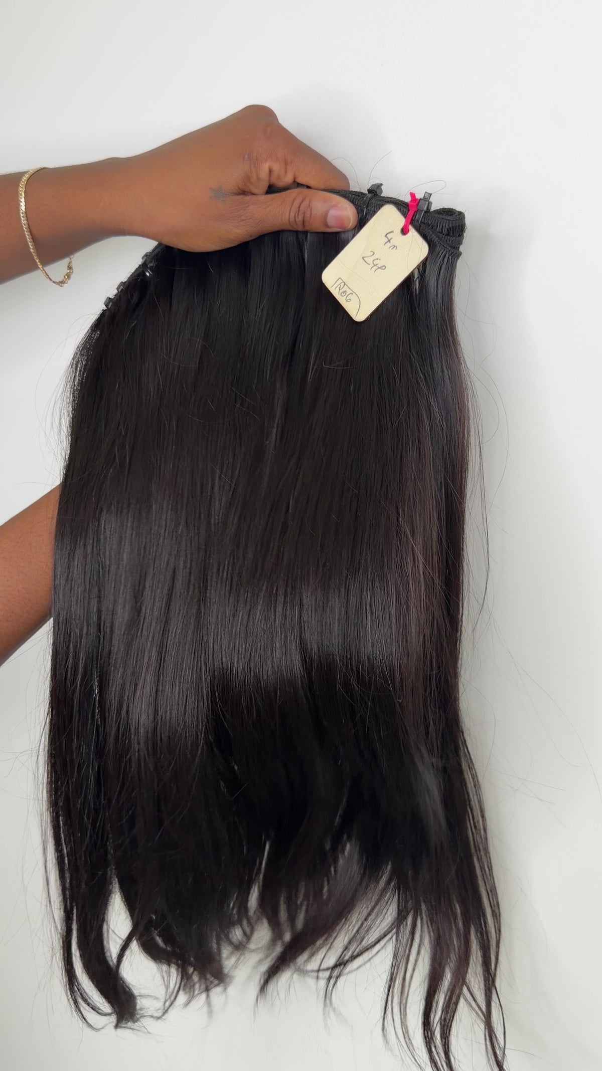 Raw Hair Single Donor lisse