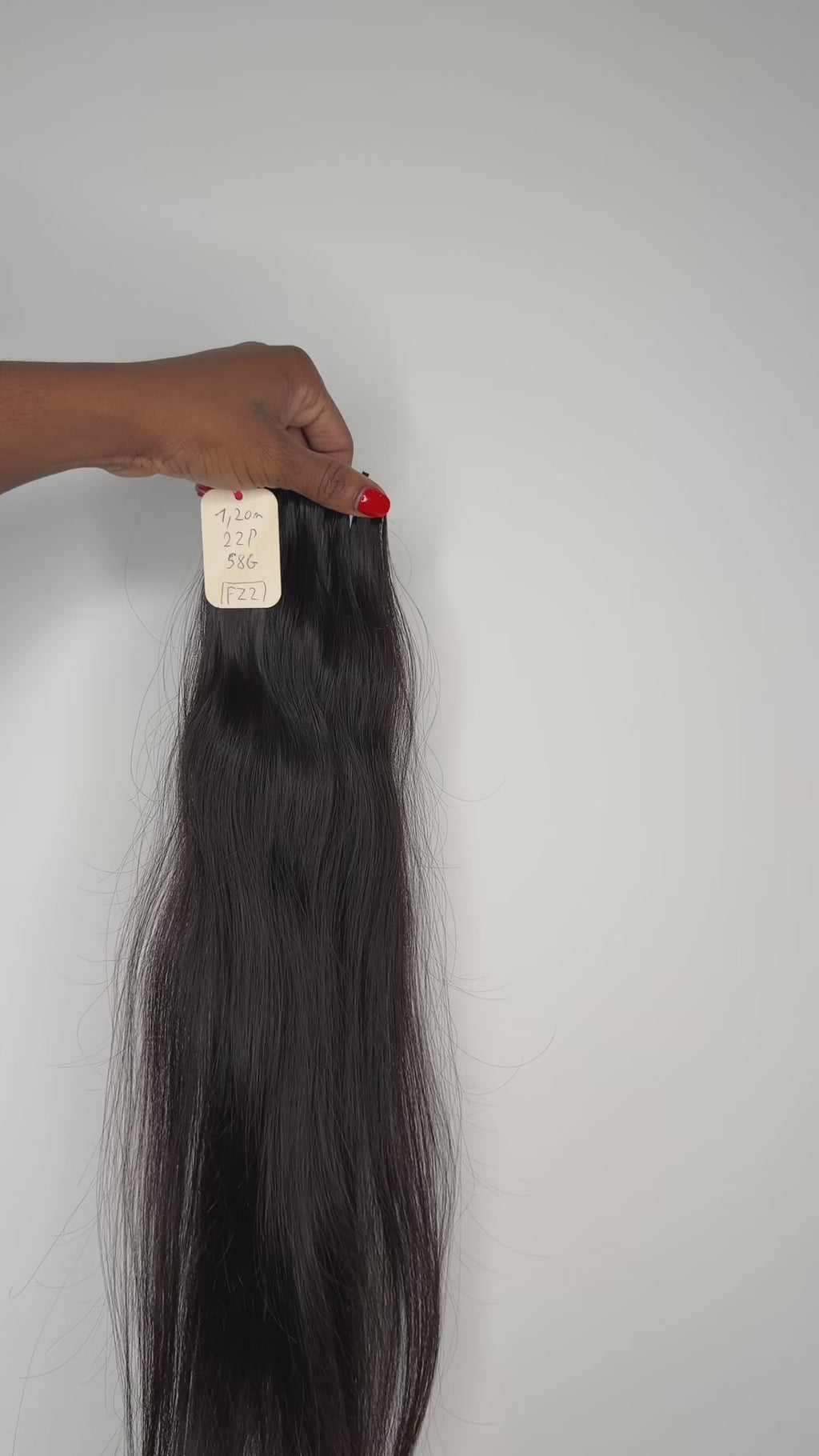 Raw Hair Européen Single Donor – Bundle 22" Naturel | F22