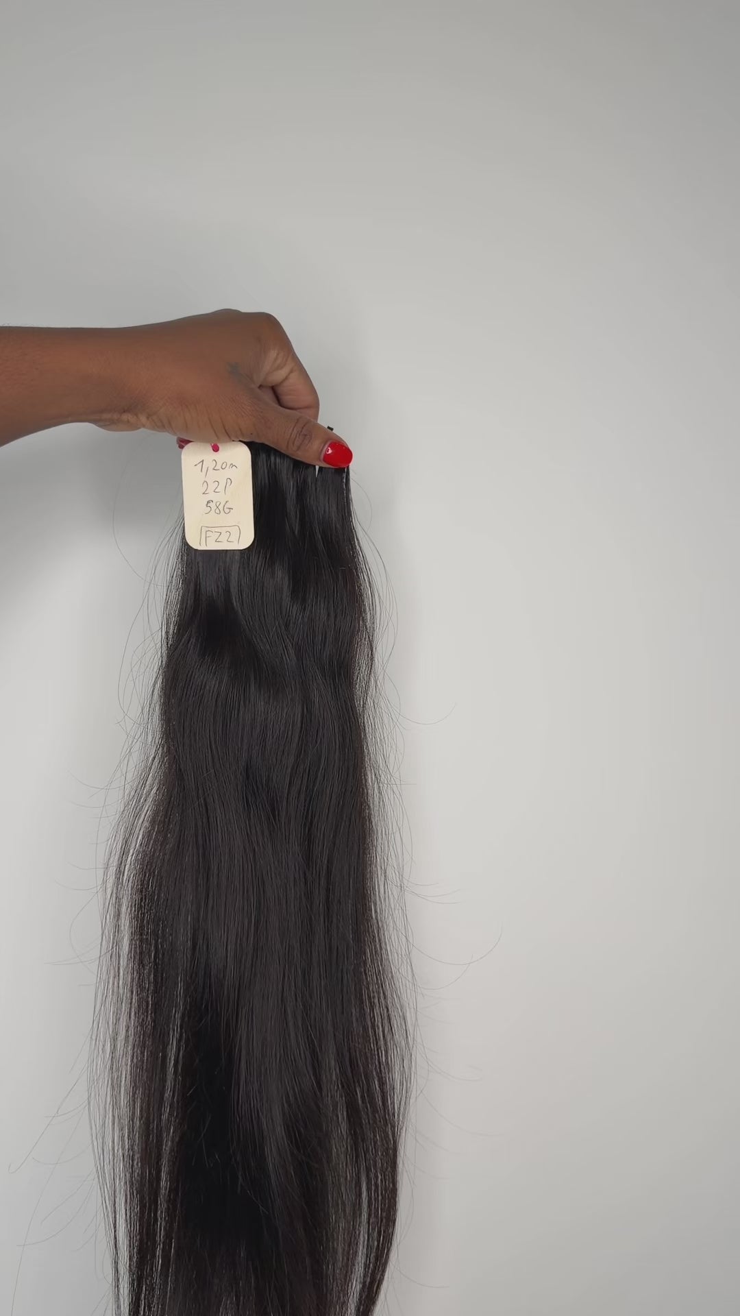 Raw Hair Européen Single Donor – Bundle 22" Naturel | F22